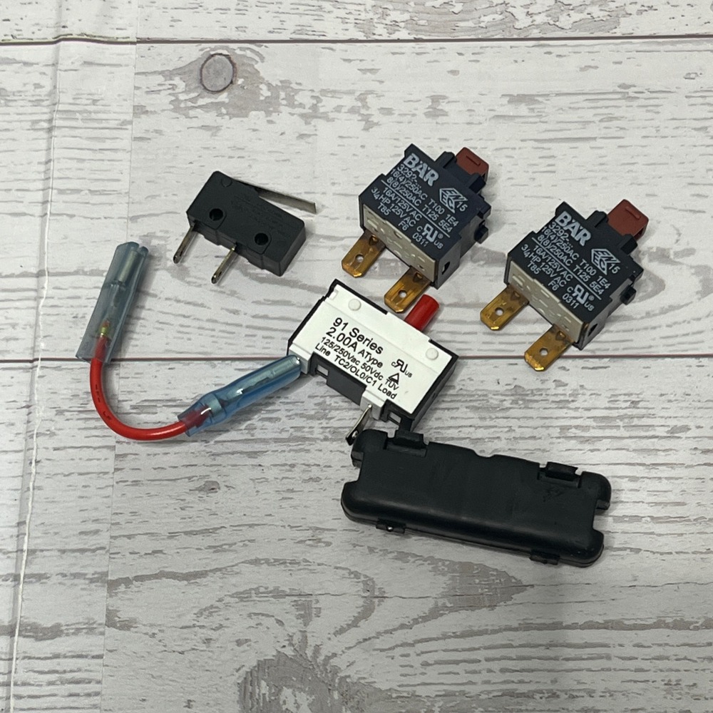Dyson DC25 Replacement‎ Switch Set: Power, Reset & Microswitch OEM Parts